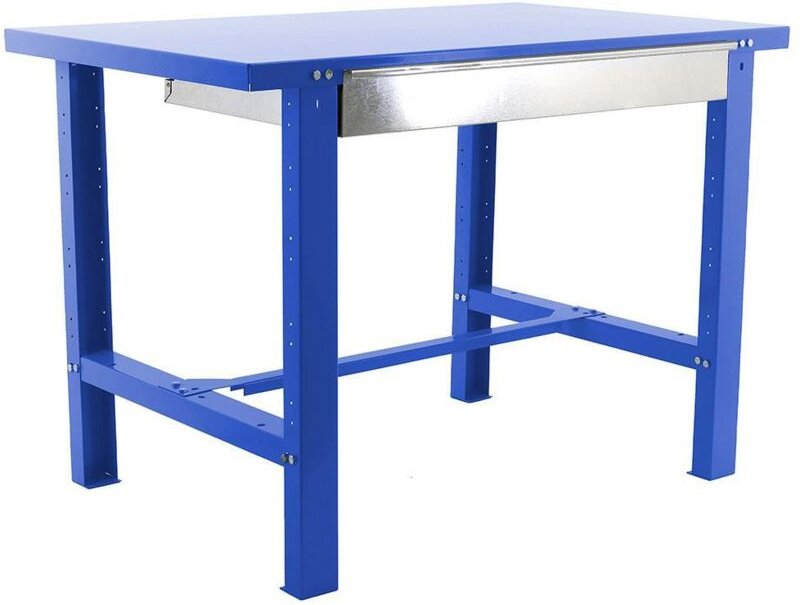 Simonrack BT6L Metallarbeitsbank blau, Tragfähigkeit 600 kg