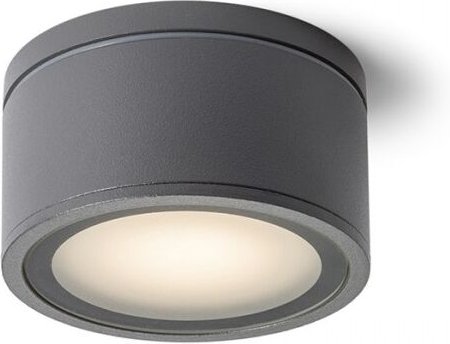 Plafoniera merido da soffitto grigio antracite 230V GX53 11W IP54