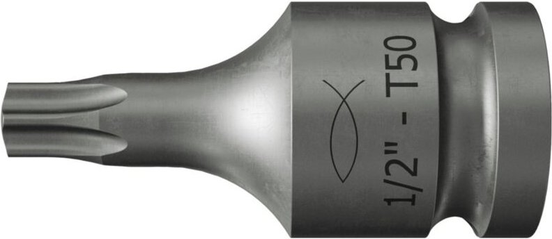 Stecknuss mit Antrieb 1/2" und Aufnahme 5/16" - 553929 - Fischer