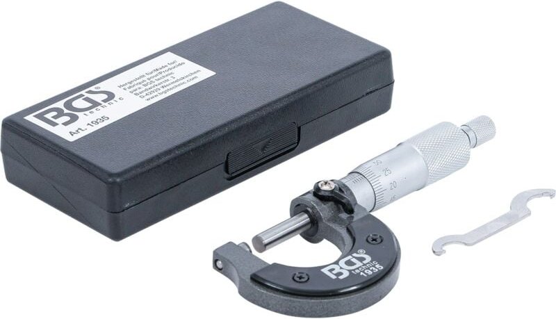 Bügelmessschraube Genauigkeit 0,01 mm 0 - 25 mm