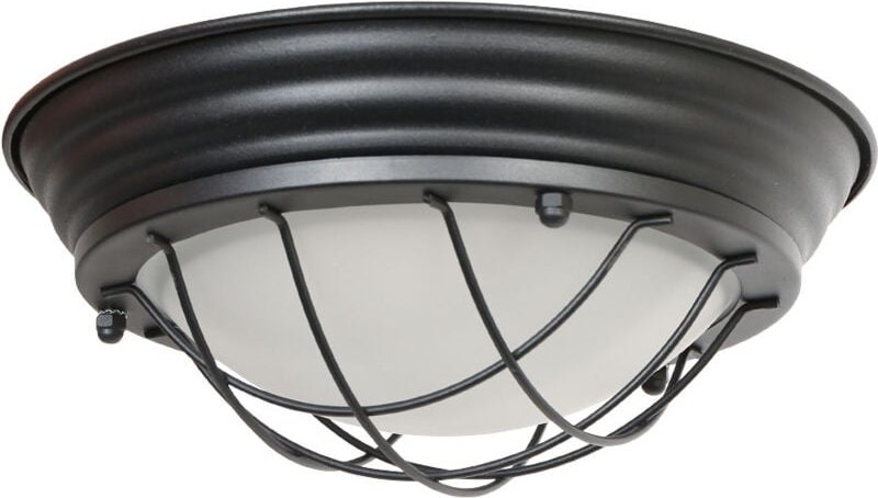 Deckenleuchte - Lisanne - schwarz - glas metall - ø - Mexlite