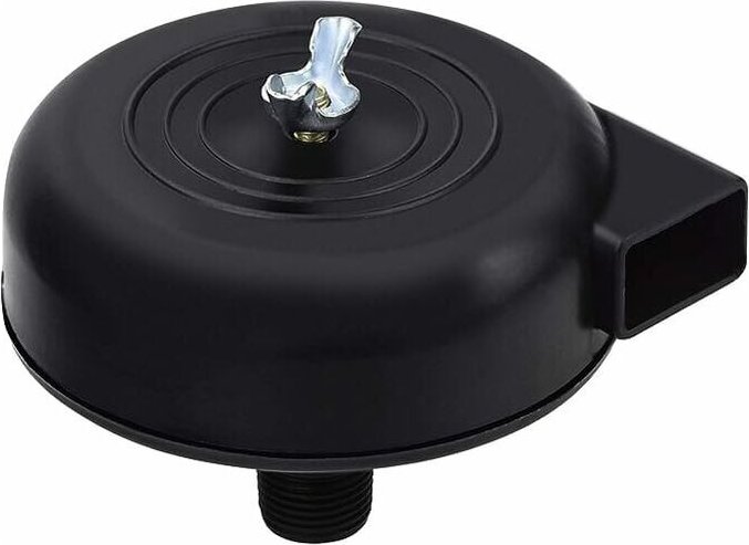 Luftkompressor-Schalldämpferfilter mit 3/8' (16 mm) Gewinde. Kompatibles Teil für Kompressoren. Marke: Gu.B/bon