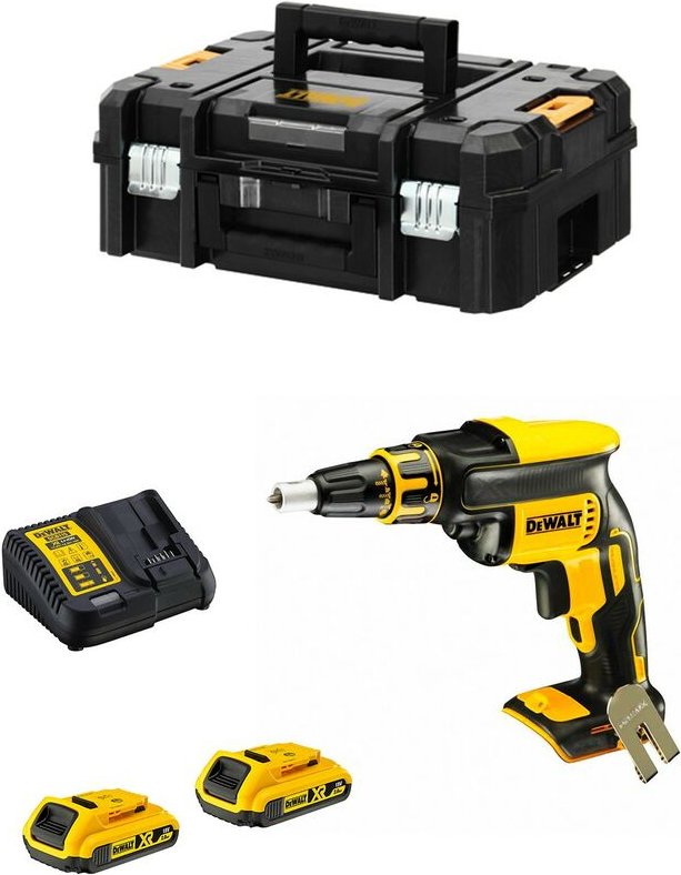 Thumbnail - Schnellbauschrauber DeWALT DCF620D2T (2 x 2,0 Ah + DCB115 + TSTAK II)