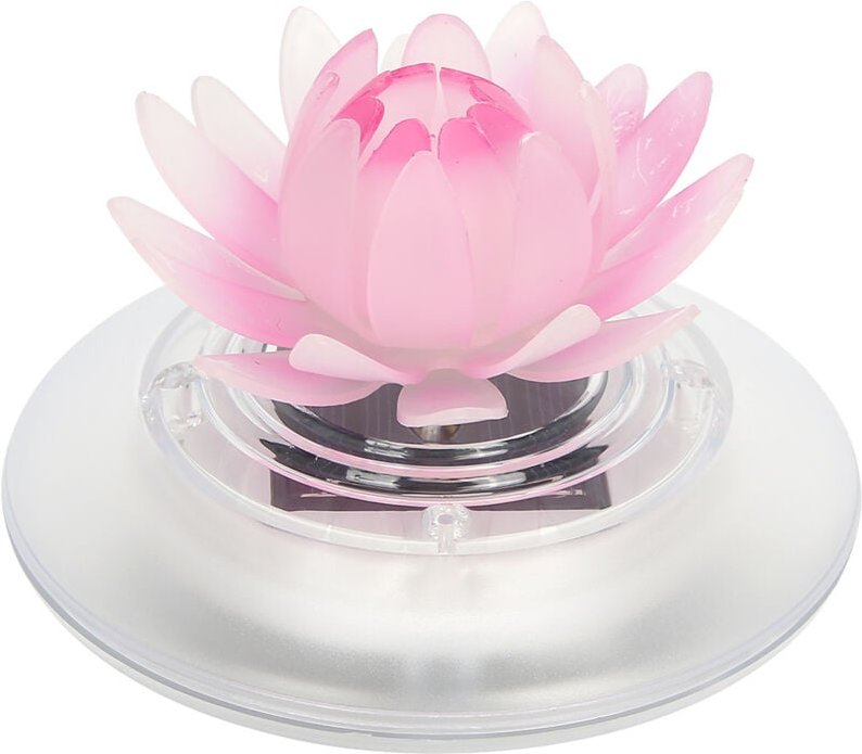 Wasserdichte Solar Bunte Pool Lichter Lotus Pool Licht Außenbeleuchtung