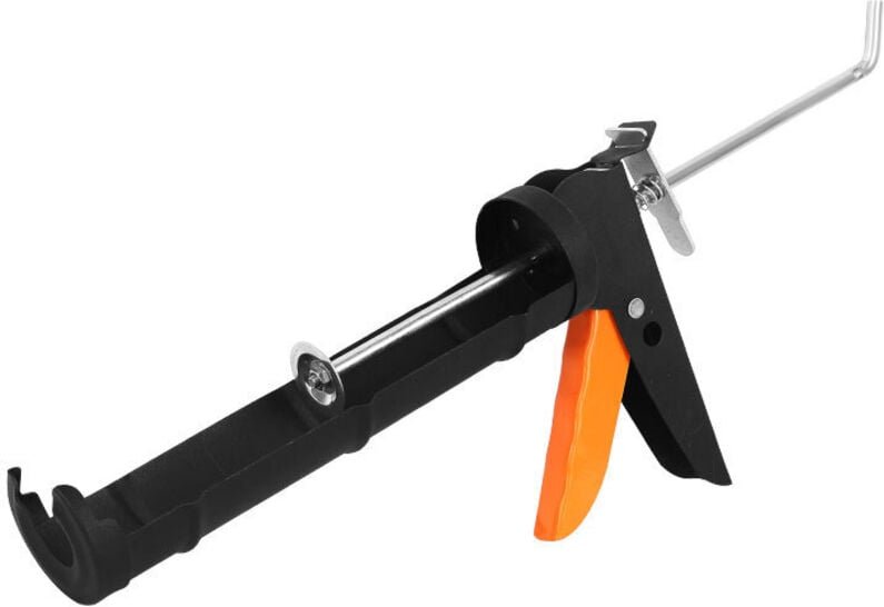 mechanische Kartuschenpresse, Ergonomische Kartuschenpistole mit gummiertem Handgriff & drehbarer Griffhülse, Für 230 mm...