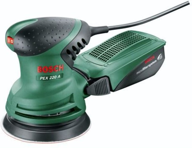 Exzenterschleifer pex 220 a (220 Watt, SchleiftellerØ 125 mm) - Bosch