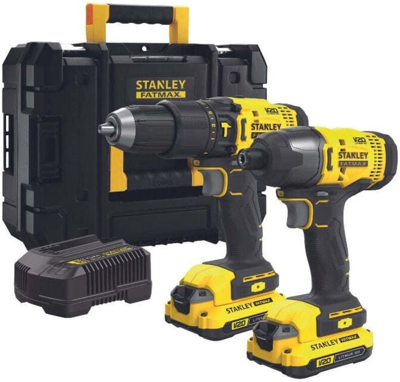 Stanley - St zestaw v20 sfmck465d2t (sfmcd711 + sfmcf800) 2x2,0ah tstak