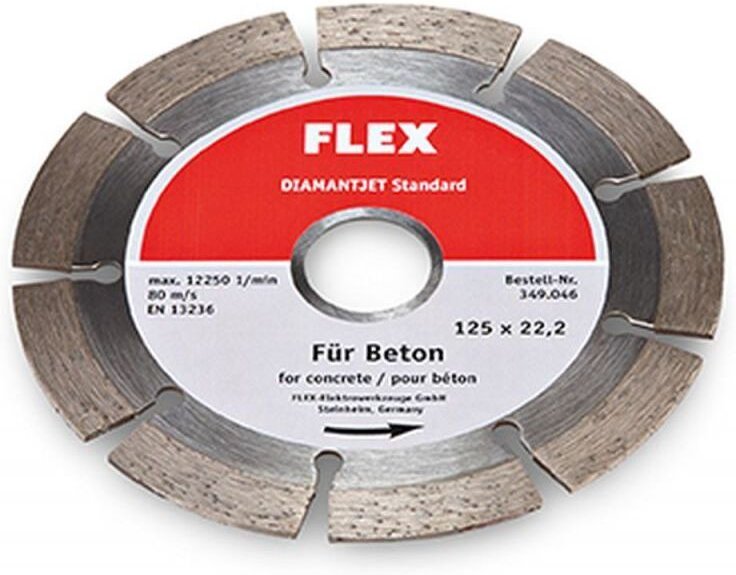 D-tsc s 125x22,2 Diamant-Trennscheibe 349046 - Flex