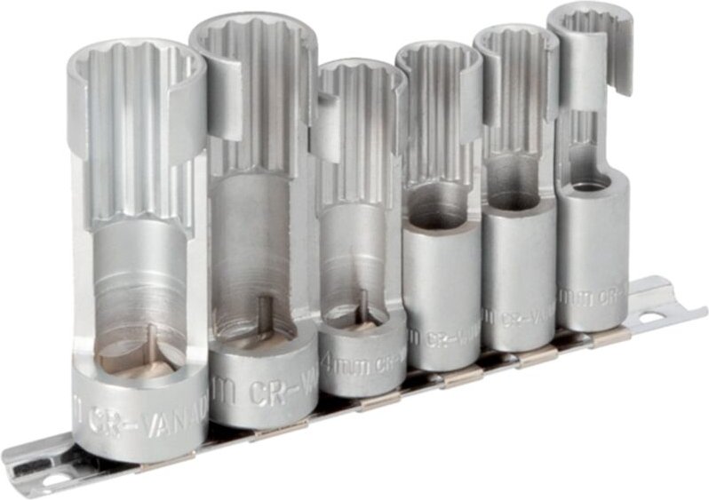 Spezial-Steckschlüssel-Satz, geschlitzt - Bahco