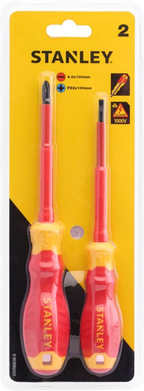 VDE-Schraubendreher-Satz 2-teilig PZ2+SL4 - S/60-030-0