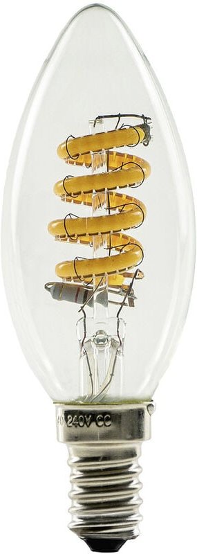 Segula - 55300 led eek g (a - g) E14 Kerzenform 3.3 w = 21 w Bernstein (ø x l) 35 mm x 100 mm 1 St.