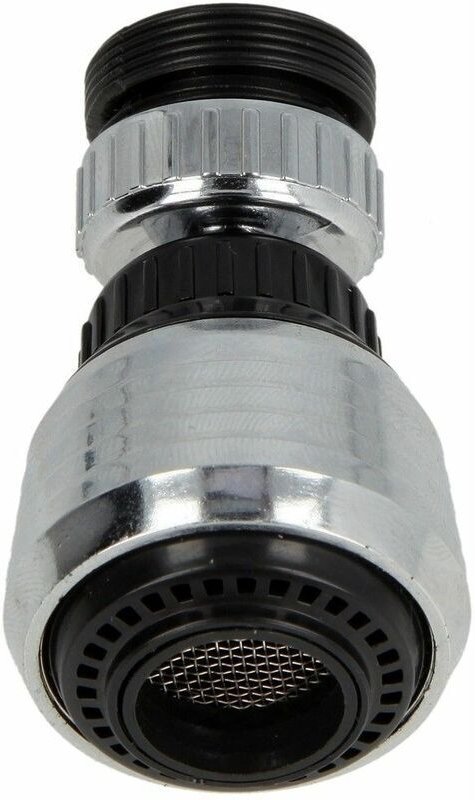 Küchenbrausekopf mit 2 Einstellungen, M22/M24, verchromter Kunststoff