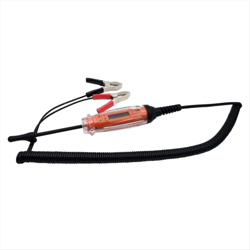 3-60 V Auto-Leistungstester, Bipolarer Kfz-Verkabelungstester, Digitaler LCD-Leistungstester für Kraftfahrzeuge, Reparat...