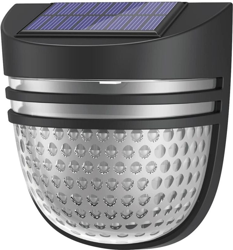 LED-Solarleuchte für den Außenbereich, 2 Modi, IP65, wasserdicht, dekorative Solar-Wandlampen für Zaun/Hof/Garage/Verand...
