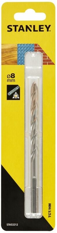 Stanley universal-bohrer 8 mm. - sta53212-qz