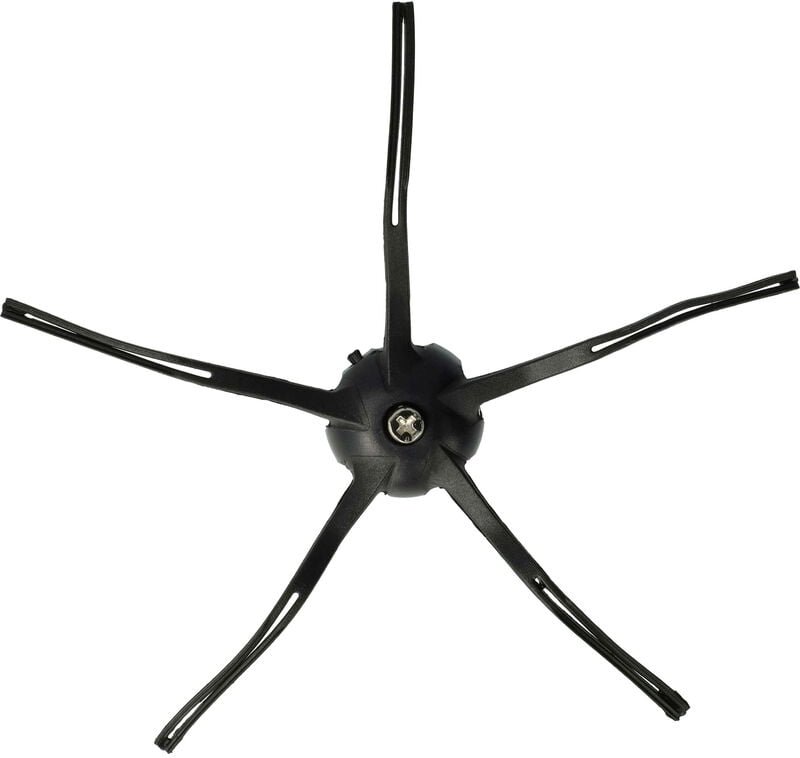Seitenbürste kompatibel mit Roborock Q7 Max+, Max Saugroboter - schwarz - Vhbw