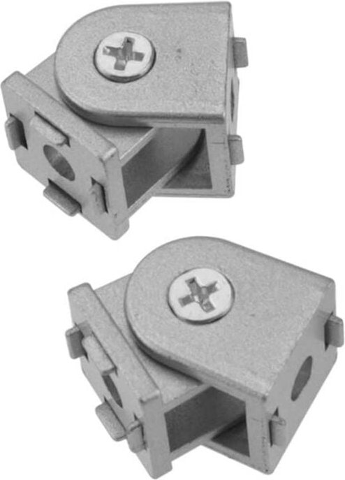 Tlily - 2 StüCk Drehgelenk Aus Aluminium Legierung für Extrusionsprofil 2020 Serie Flexibles Profil