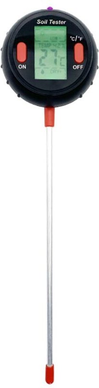 Professioneller 5-in-1-Bodenanalysator der Marke SoilCheck, Modell MultiProbe, mit Feuchtigkeits-, pH-, Temperatur- und ...