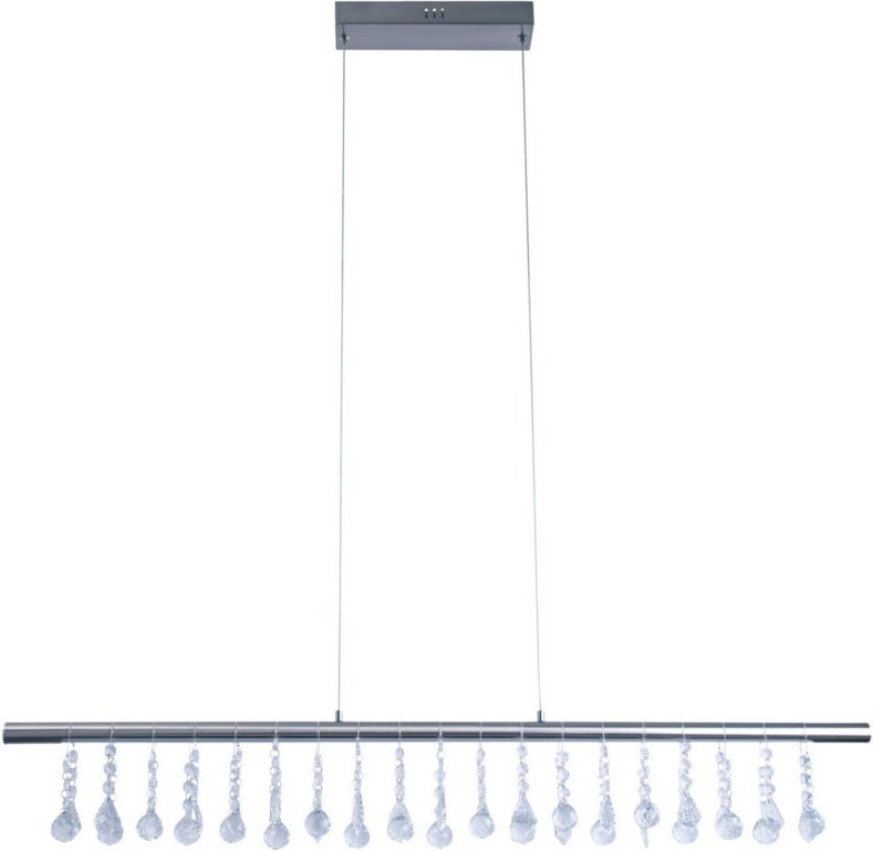 Hängelampe Pendellampe Esstischlampe LED Kristall Wohnzimmerlampe dimmbar 120 cm