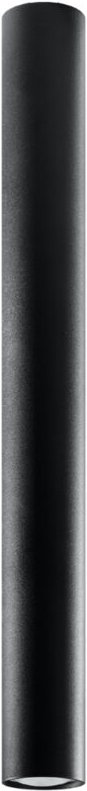 Sollux Lighting Lagos Aufbau-Downlight, schwarz, 60 cm