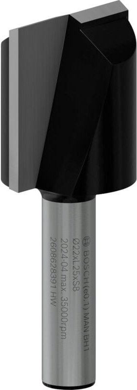 Accessories 2608628391 Nutfräser Hartmetall Länge 56 mm Produktabmessung, ø 22 mm Schaftdur - Bosch