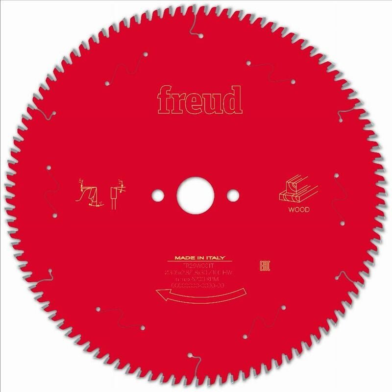 Freud - Sägeblatt für Handkreissäge Ø305 2,8/1,8 AL30 Z100 ba 5° - F03FS09787 -FR29W001T