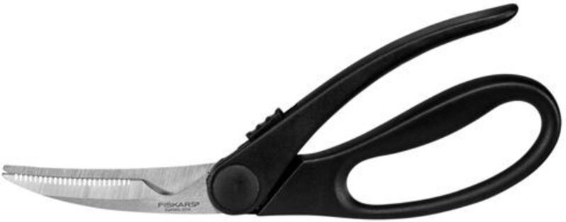 1023819 Haushaltsschere Linkshänder, Rechtshänder 250 mm Schwarz - Fiskars