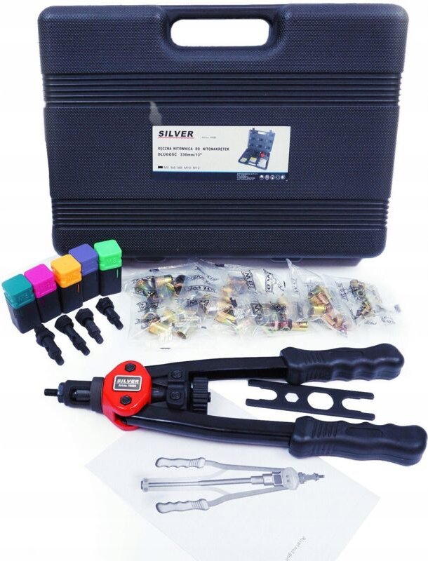 Nietmutter Niete M5-M12 Silber