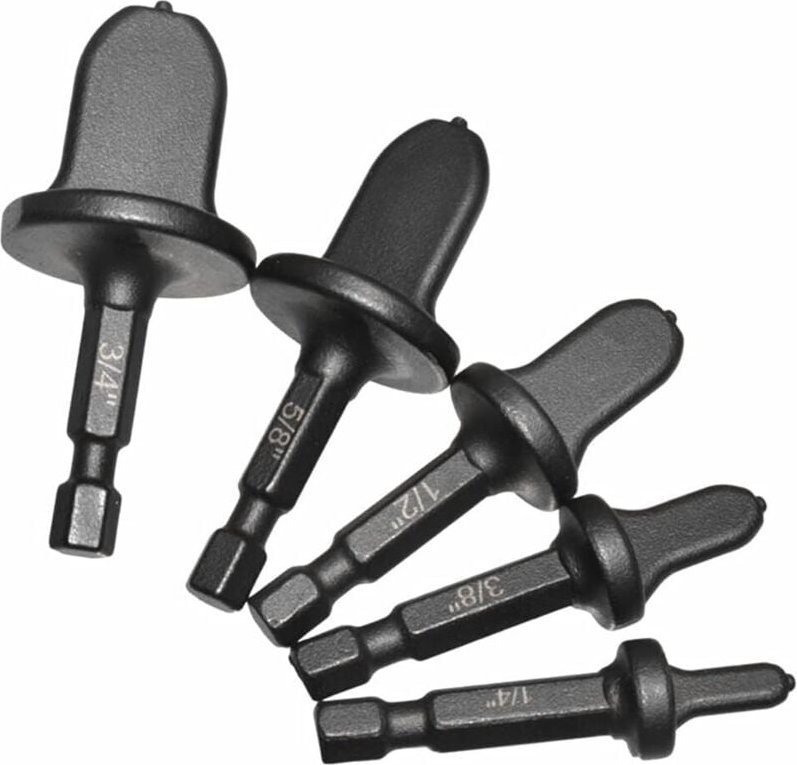 5-teiliger Kupferrohr-Expander, Kupferrohr-Expander, Sechskantstange, Klimaanlage, Kupfer-Endstück-Expander-Sets, Expans...