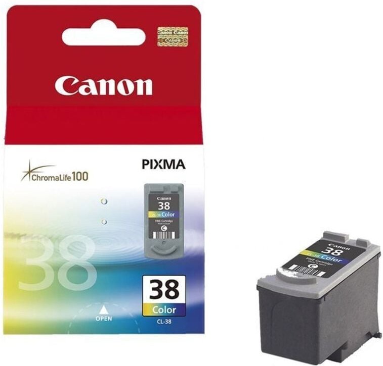 Tintenpatrone Canon Originalzubehör CL-38 C/M/Y ca. 205 Seiten mehrfarbig 9ml