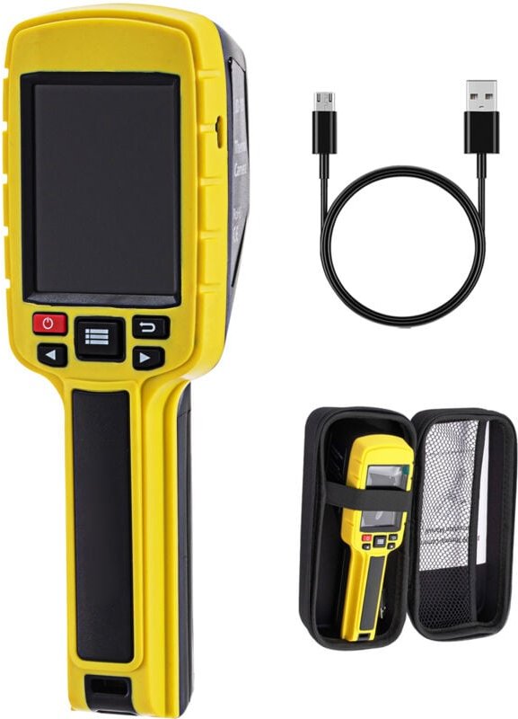 Mophorn Wärmebildkamera von,Infrarotkamera mit IR-Auflösung 60x60 (3600 Pixel) und 2,8-Zoll-Farbdisplay,integrierter SD-...