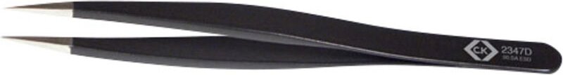 C.k T2347D esd Pinzette 00 sa-esd Spitz, flach 120 mm