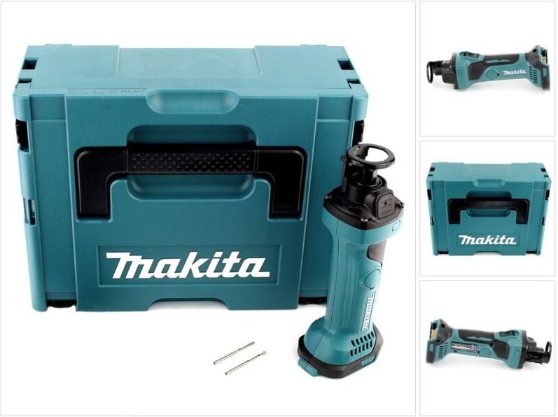 Dco 180 zj Akku Rotationsschneider 18V + Makpac - ohne Akku, ohne Ladegerät - Makita