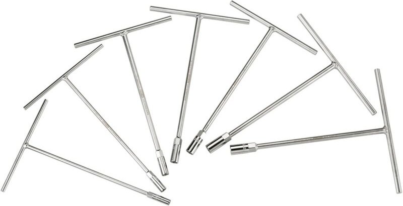 T-Griff Steckschlüssel-Satz, 7-tlg, 8-14mm