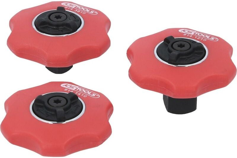 Mini-Hand-Umschaltknarren-Satz, 3-tlg,1/4'+3/8'+1/2'