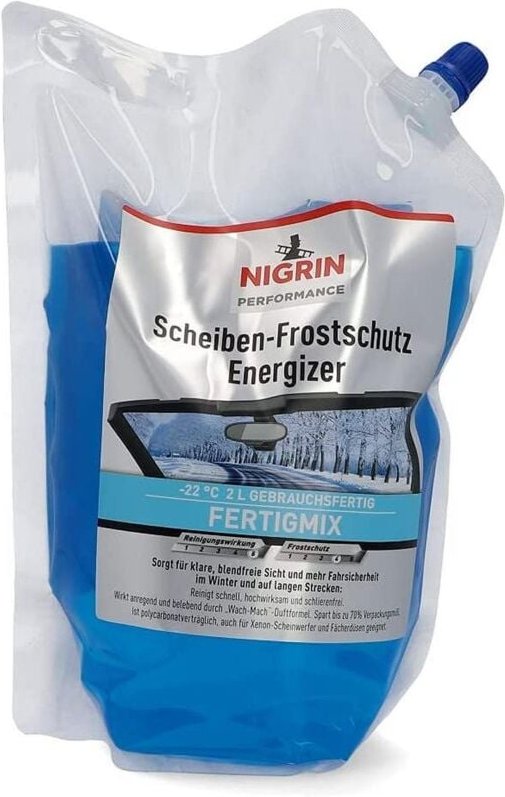 Nigrin Scheibenfrostschutz, 22 °c, 2 Liter/ Beutel