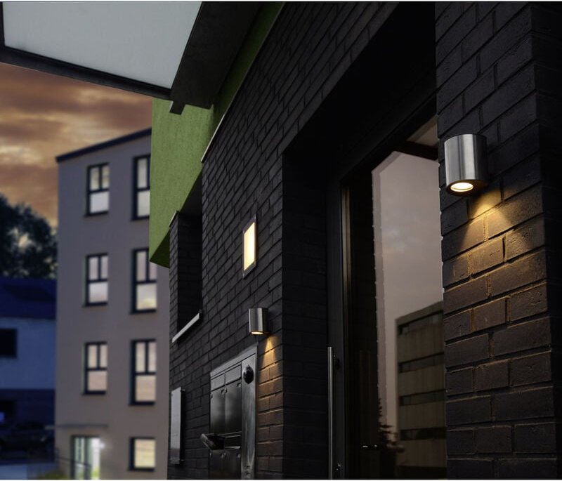 Ilumi ST5010 LED-Außenwandleuchte 6 w Edelstahl - Lutec