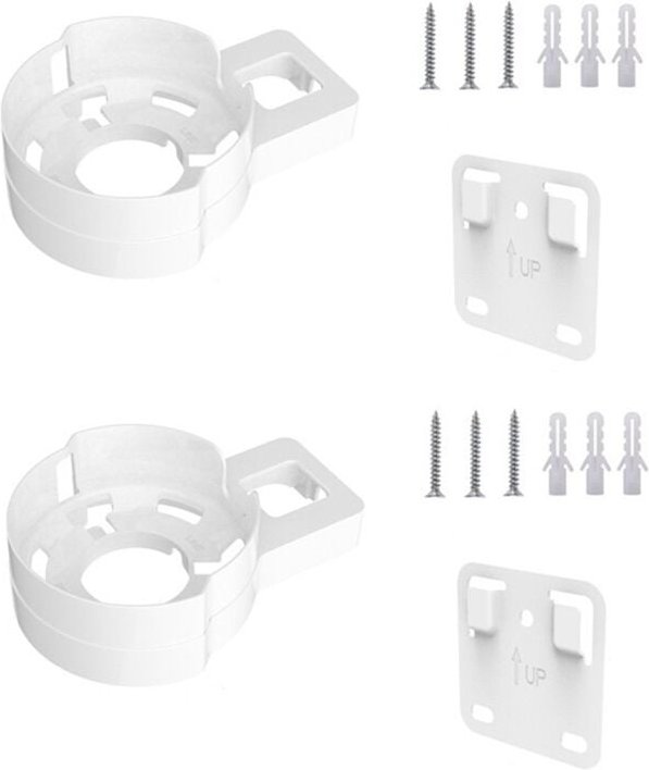 Tlily - Wandhalterung für Deco X90 X95 XE200 WiFi 6 Wandhalterung mit Kabel-Organizer Home Mesh WiFi System-2PCS
