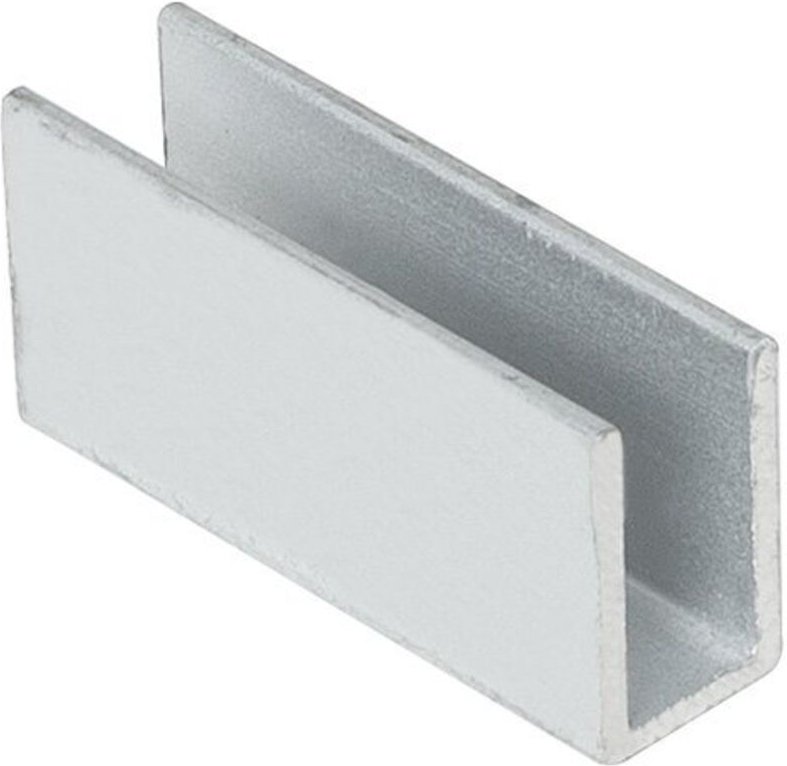 Befestigungsklammer Aluminium LED Streifen Neon Breite 4 mm IP65 NFLEX4 4 mm