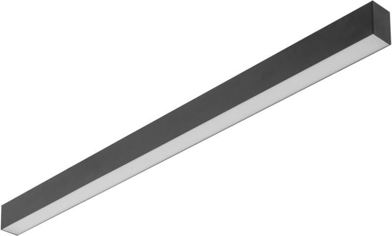 Gtv Luna-a LED-Deckenlampe schwarz 120 cm