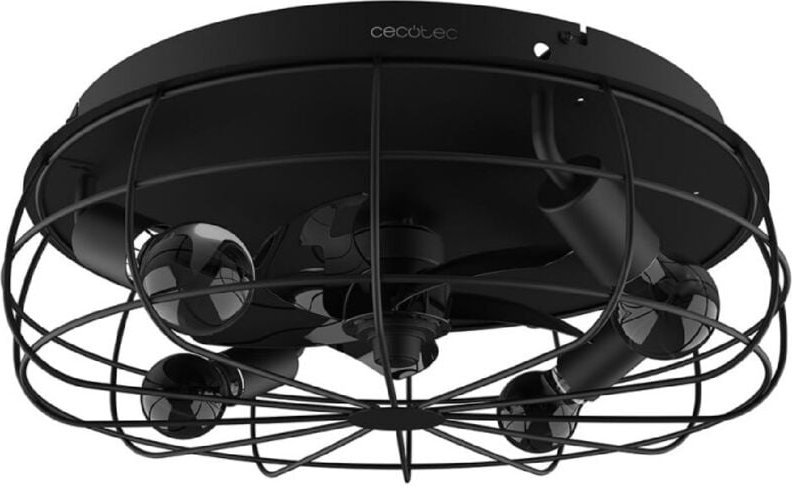 Cecotec Deckenventilator mit Licht EnergySilence LampAero 600 Eisen Design