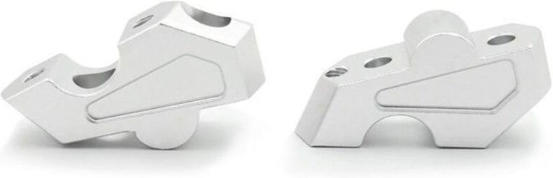 Lenkererhöhung 23mm für BMW F 750 GS 18-23 silber