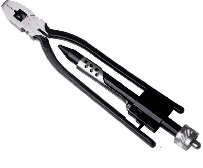 9 Zoll Sicherheitsdrahtzange aus Kohlenstoffstahl, Twister-Verriegelung, Schnellcrimpzange, Sicherheitsdraht-Verdrehzang...