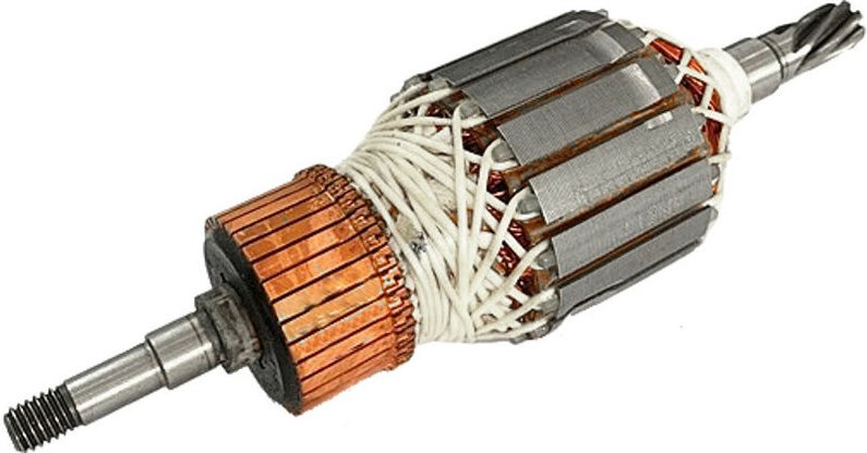 Thumbnail - Hochwertiger Anker mit Lüfter für Makita Bohrhammer wie HR5001C / HR 5001 C zum Austausch - ersetzt 516778-0 / Ersatz Mo...