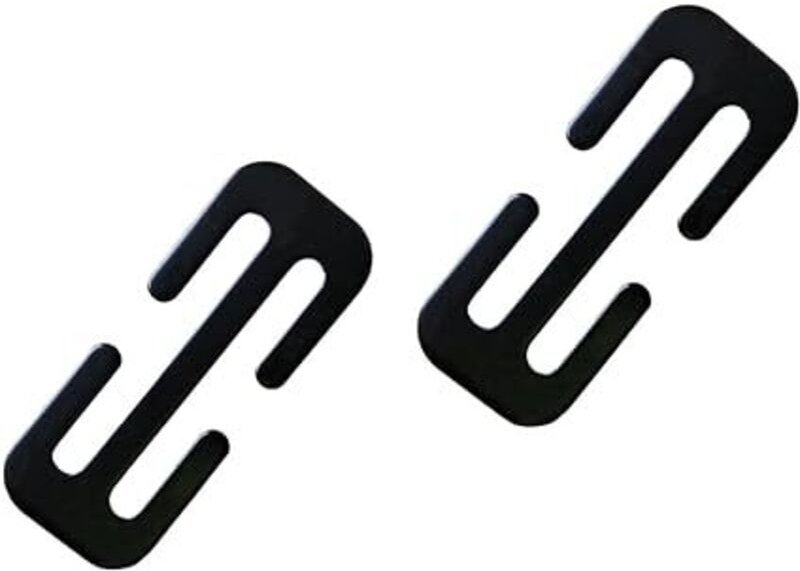 Ahlsen - Auto-Sicherheitsgurtversteller, Sicherheitsgurtschnalle aus Metall, beseitigt Nackenbelastung für Erwachsene, K...