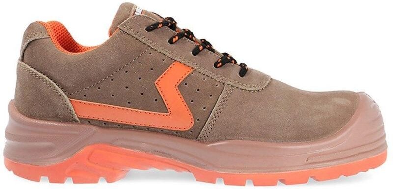 Paredes Carbono Sicherheitsstiefel Braun Orange Komfort