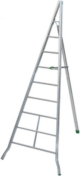 Aluminium Obstleiter 8 Sprossen - Max. Arbeitshöhe 3.83m - AG300