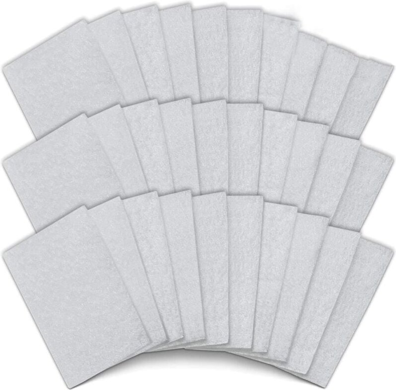 30 Stück cpap HEPA-Luftfilter, Einweg-Ersatzfilter für Beatmungsgeräte, CPAP-Maskentücher für Weinmann