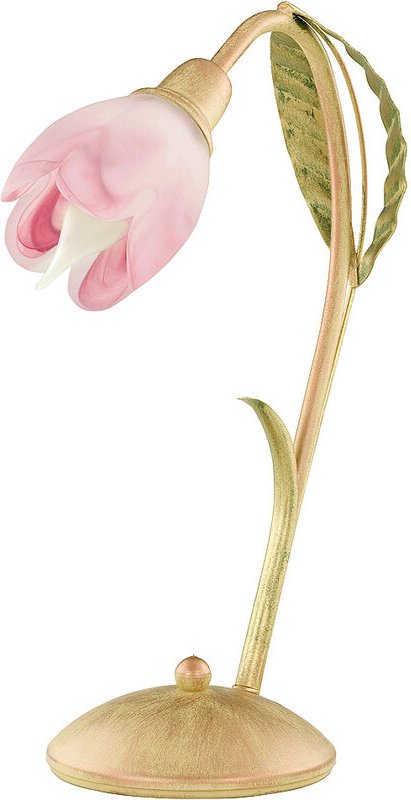 Tischleuchte azalia in Rosa Floral