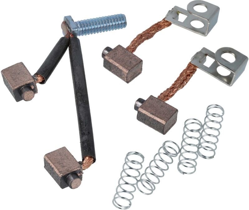 Vhbw - 4x Anlasser Kohlebürste kompatibel mit Briggs & Stratton 170432 2304-01, 2321-01, 2322-01 Rasenmäher, Rasentrakto...